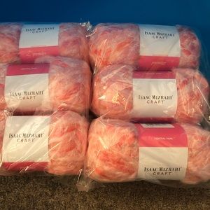 6 Skeins soft baby yarn Isaac Mizrahi yarn